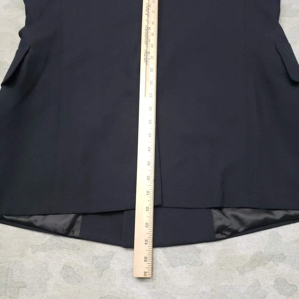 De Rossi & Son Army Coat Men 42L Blue Wool Blend Military Uniform NWT
